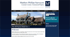 Desktop Screenshot of matthewphillipssurveyors.co.uk